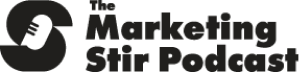 Logo for Marketing Stir Podcast