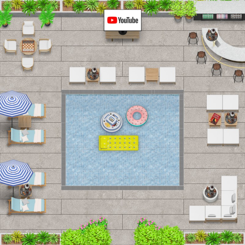 Make a Splash with a Virtual Pool Party